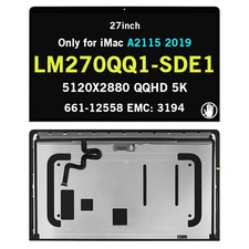 A  Genuine LCD Assembly For Apple iMac 27" A2115 2019 EMC 3194 LM270QQ1 SD E1 