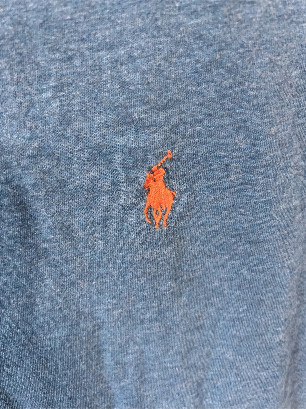 Polo Ralph Lauren maglietta basic logo pony girocollo manica corta blu taglia M