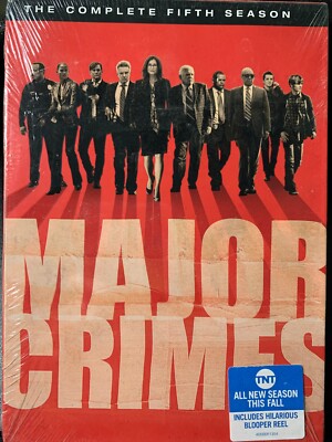 MAJOR CRIMES * COMPLETE SEASON FIVE * BRAND NEW IN FACTORY WRAP