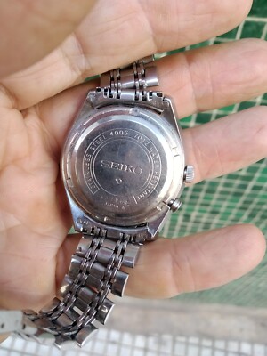 SEIKO BELL MATIC 4006 7012 27 jewels ALL ORIGINAL MECHANIC ALARM