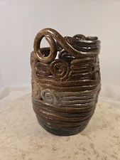 Lovely Hand Built Coil Pottery Piece