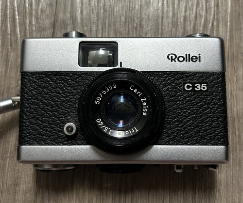 Cámara Rollei C35 Honeywell Carl Zeiss Triotar 3.5/40 5075359 leer descripción