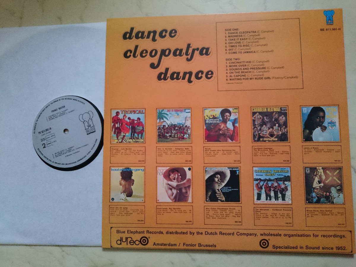 Prince Buster Dance Cleopatra Dance *1972 Blue Elephant