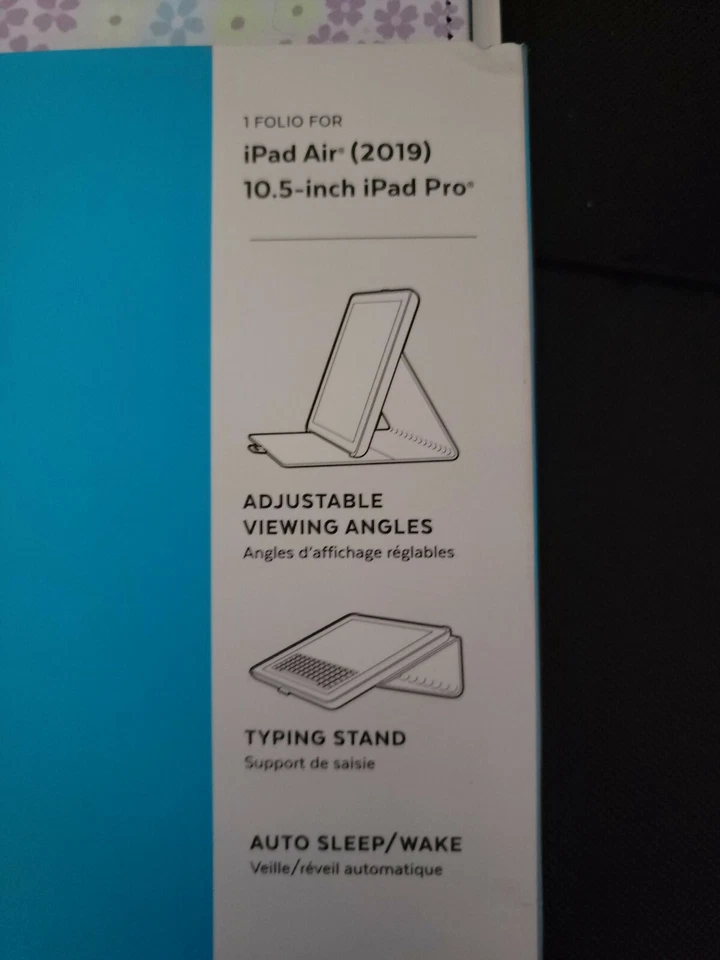 Speck StyleFolio Print Case For iPad Air (2019) & 10.5-inch iPad Pro Floral NEW - Image 3 of 4