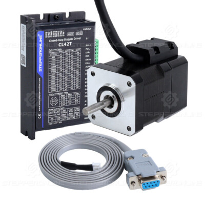 STEPPERONLINE 1 Axis Nema 17 Closed Loop Schrittmotor 42Ncm & Servo Driver Kit