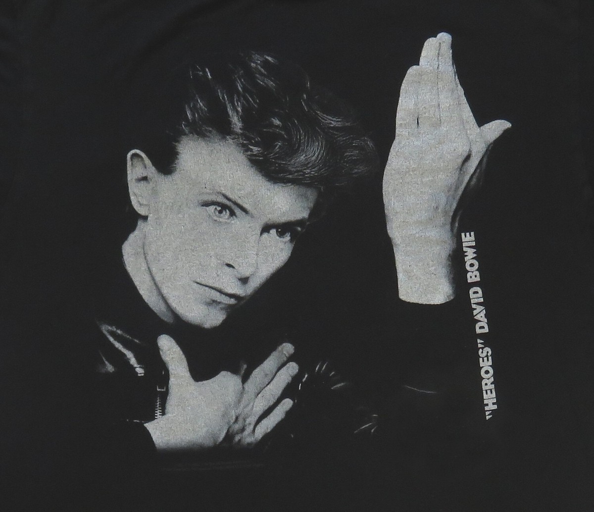 David Bowie HEROES Tシャツ(未開封) Modern Retro David Bowie Heroes T Shirt | eBay