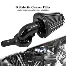 Sucker Air Filter Cleaner Gray Intake For Harley Street Bob Low Rider 2017-2025