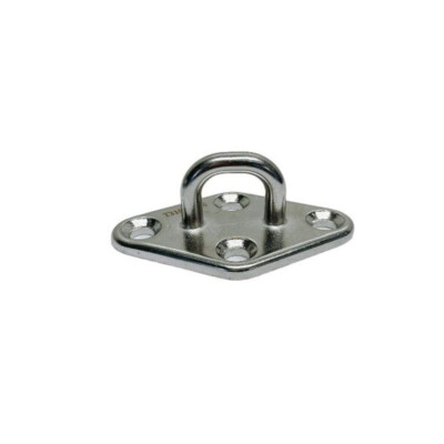 Diamond Pad Eye Welded SS316 Eye Pad Lift Rig Stainless Steel 5/16'' Marine Boat 