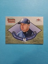 ROGER CLEMENS 2002 FLEER TRADITION DIAMOND TRIBUTES BASEBALL CARD # 8 H1042