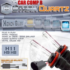 35w 55w Xenon Hid Bulbs Fog Light 10000k Blue - H11 Replacement Pair B 35w 55w Xenon Hid Bulbs Fog Light 10000k Blue - H11 Replacement Pair B