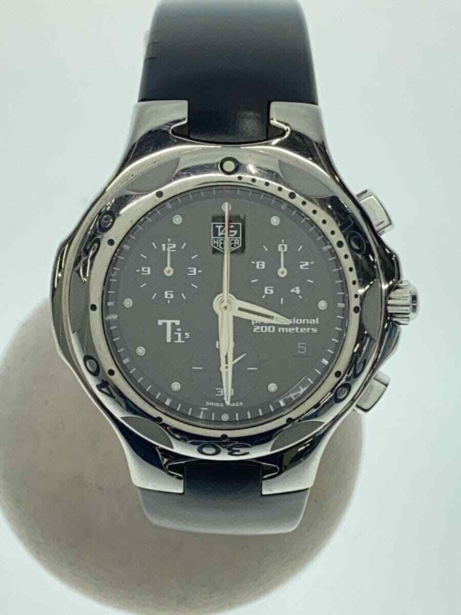 TAG Heuer Kirium Ti5 CL1181 Titanium Date Quartz Mens Authentic