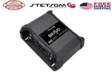 STETSOM BRAVO HQ400.4 2 OHMS 4 CHANNELS - USA DEALER - SAME DAY SHIPPING