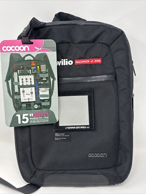 New Cocoon Twilio Backpack Built-In Grid-It Accessory Organizer