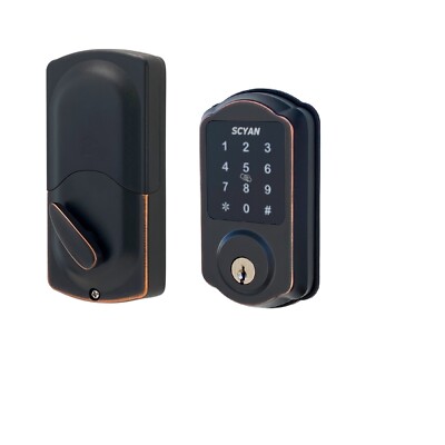 Scyan D1 Keyless Touchscreen Smart Deadbolt, for Home, Airbnb rental 