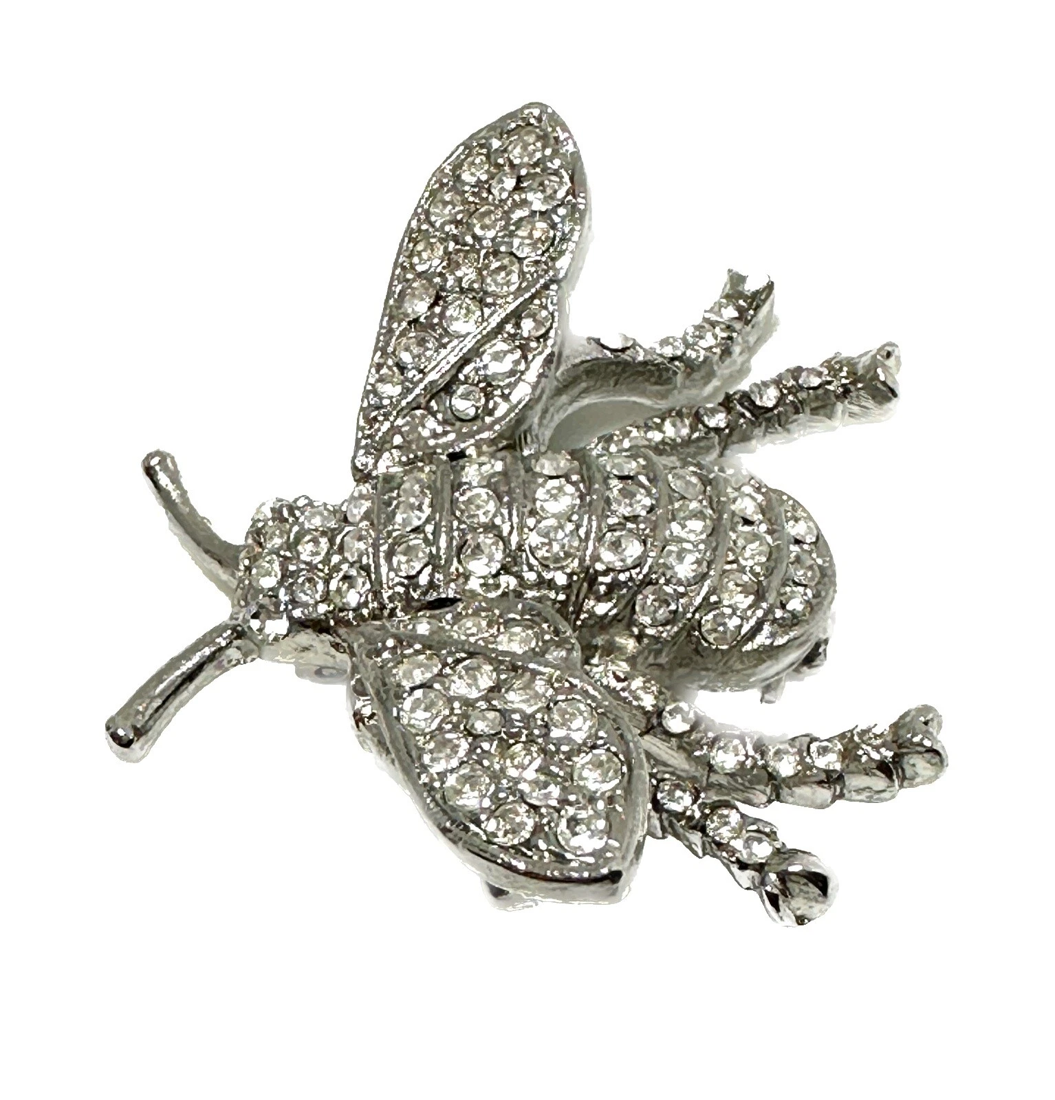 Булавки и броши покрытые серебром Kenneth Jay Lane