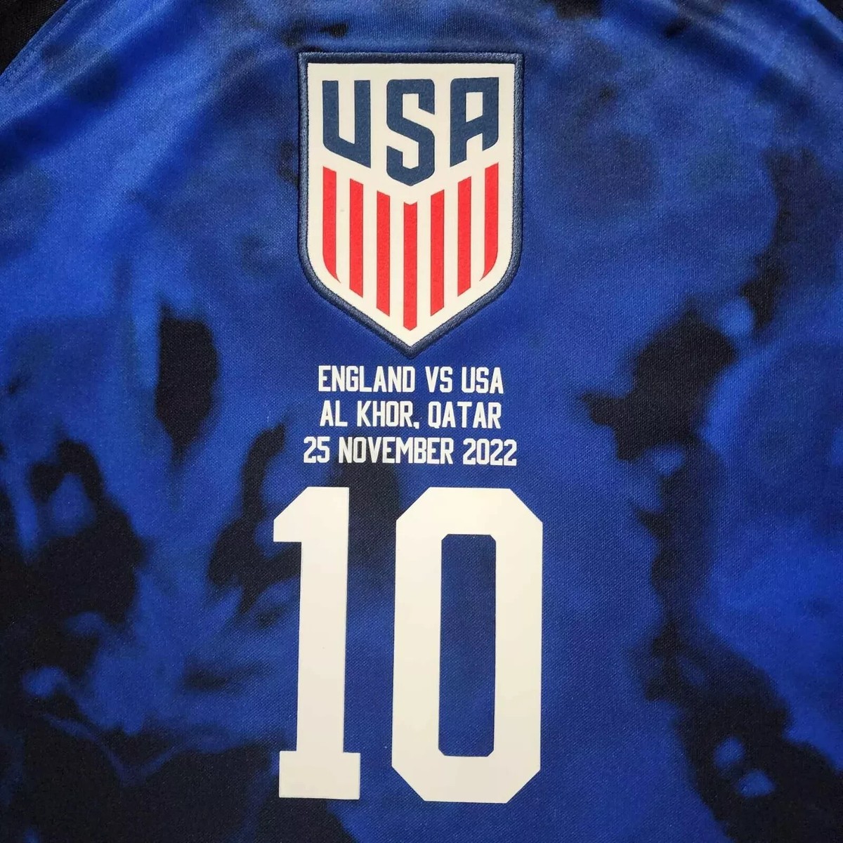 2022 Nike USA Away Soccer Jersey Christian Pulisic Men M World Cup 