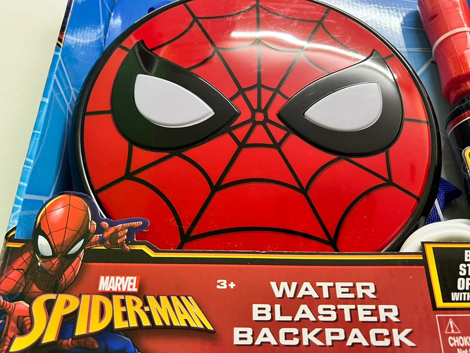 Marvel Spiderman Water Blaster Backpack Children’s Gift - Image 3 of 4