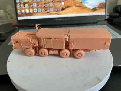 3D Printed 1/72/87/144 Model Kit Russian S-400 System 92n6e Radar Vehicle