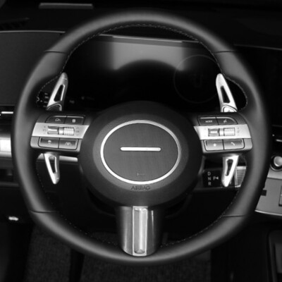 Palettes De Changement De Vitesse Pour Volant Hyundai IONIQ 5N/6N (2024-2026) - Alliage Aluminium - Noir - Installation Facile