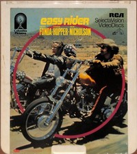 Easy Rider 1969 Vintage CED RCA SelectaVision Videodisc TESTED WORKING
