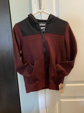BOYS URBAN PIPELINE ZIP UP HOODIE SZ MEDIUM NEW