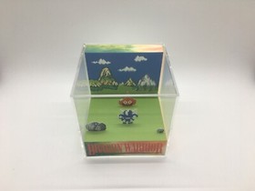 Dragon Warrior Dragon Quest Slime Encounter Shadow Box Diorama Cube Nintendo NES