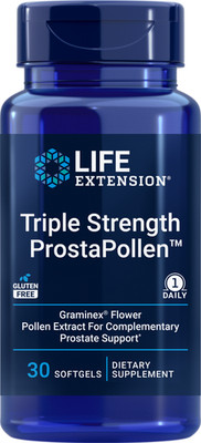 Life Extension Triple Strength ProstaPollen  30 Softgels