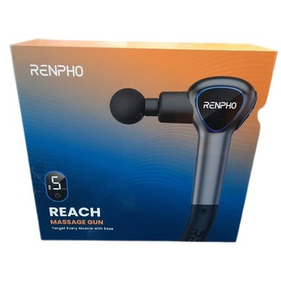 Massagepistole mit Verlängerungs Griff, RENPHO Reach Massage Gun Massa... R-C007