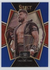 2022 Panini Select WWE Premier Level Blue Prizm 140/199 Cruz Del Toro #178 1e1j