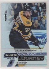 2020 Upper Deck Synergy Stanley Cup Journey Postseason /899 Patrice Bergeron f5g