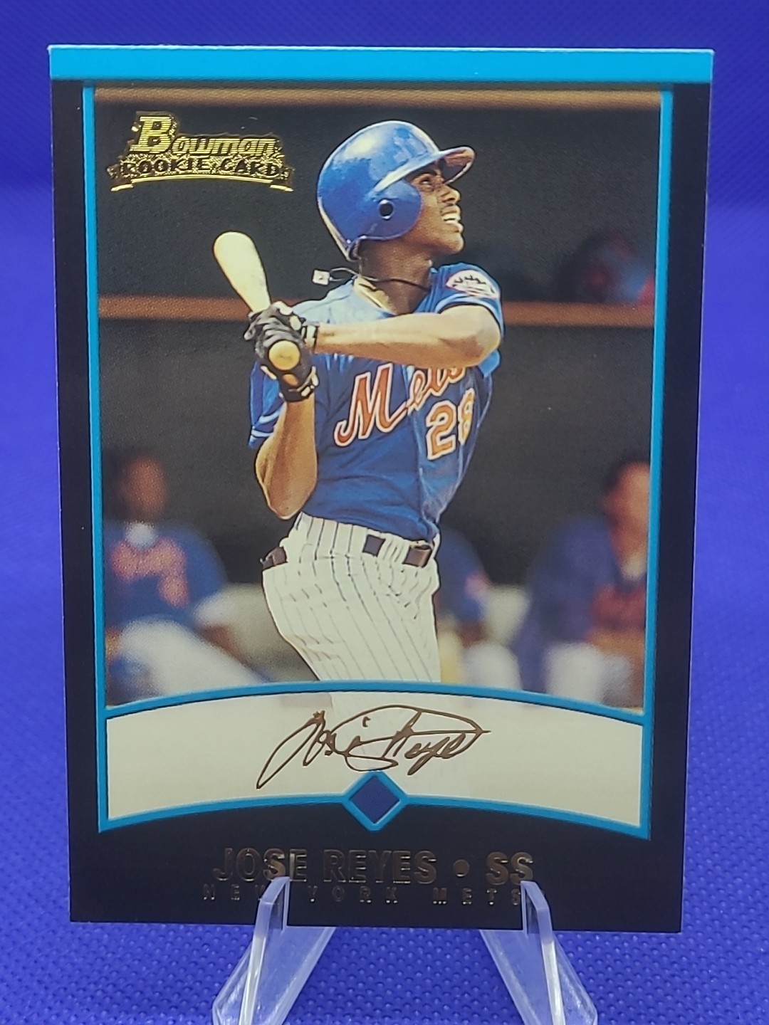 2001 Bowman - Jose Reyes #430 Gold (RC)