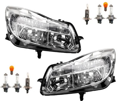Scheinwerfer Set Halogen passend für Opel Insignia 08-13 LI&re. mit Leuchtmittel