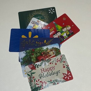 Wal Mart $250.00 total verified balance on 7 gift cards free USPS shipping