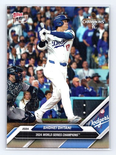 2024 Topps Now World Series Champions Los Angeles Dodgers #WS-2 Shohei Ohtani