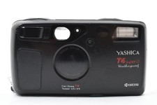 All Works  Exc 5 Yashica T4 Super D Black Kyocera T Proof 35mm Film Camera JPN