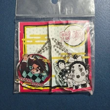 JUMP SHOP rare Kimetsu no Yaiba Demon Slayer Tanjiro Kamado Sumiko double...