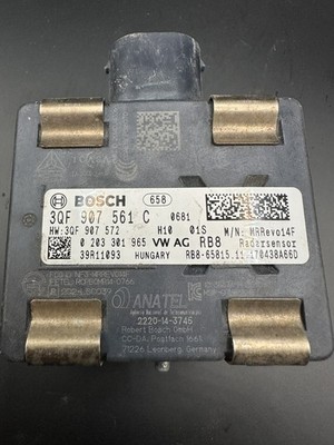 2019 VOLKSWAGEN VW AG JETTA CRUISE CONTROL RADAR SENSOR 3QF 907 561 C OEM