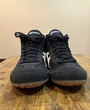 ASICS OG Matflex Black/White Rare Wrestling Shoes Size 11