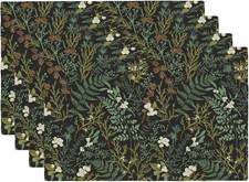 Botanical Print Placemats Set of 4