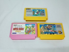 Nintendo AV Famicom Console +Super Mario 1,2,3 (USA) New Famicom NTSC-J Tested