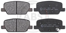 A.B.S. 35341 brake pad set, disc brake for Hyundai