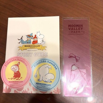 Moominvalley Park Bookmark Garlic Sticker