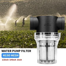 1/2 3/4 Vorfilter Wasserfilter Hauswasserwerk Filter Pumpe Filterbildschirm DE
