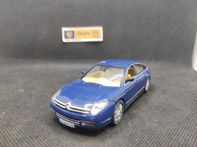 AV371 NOREV 1/43 1:43 Coffret Voiture Citroen C6 Bleu Metallise 2005 EUR 187,49 - FR