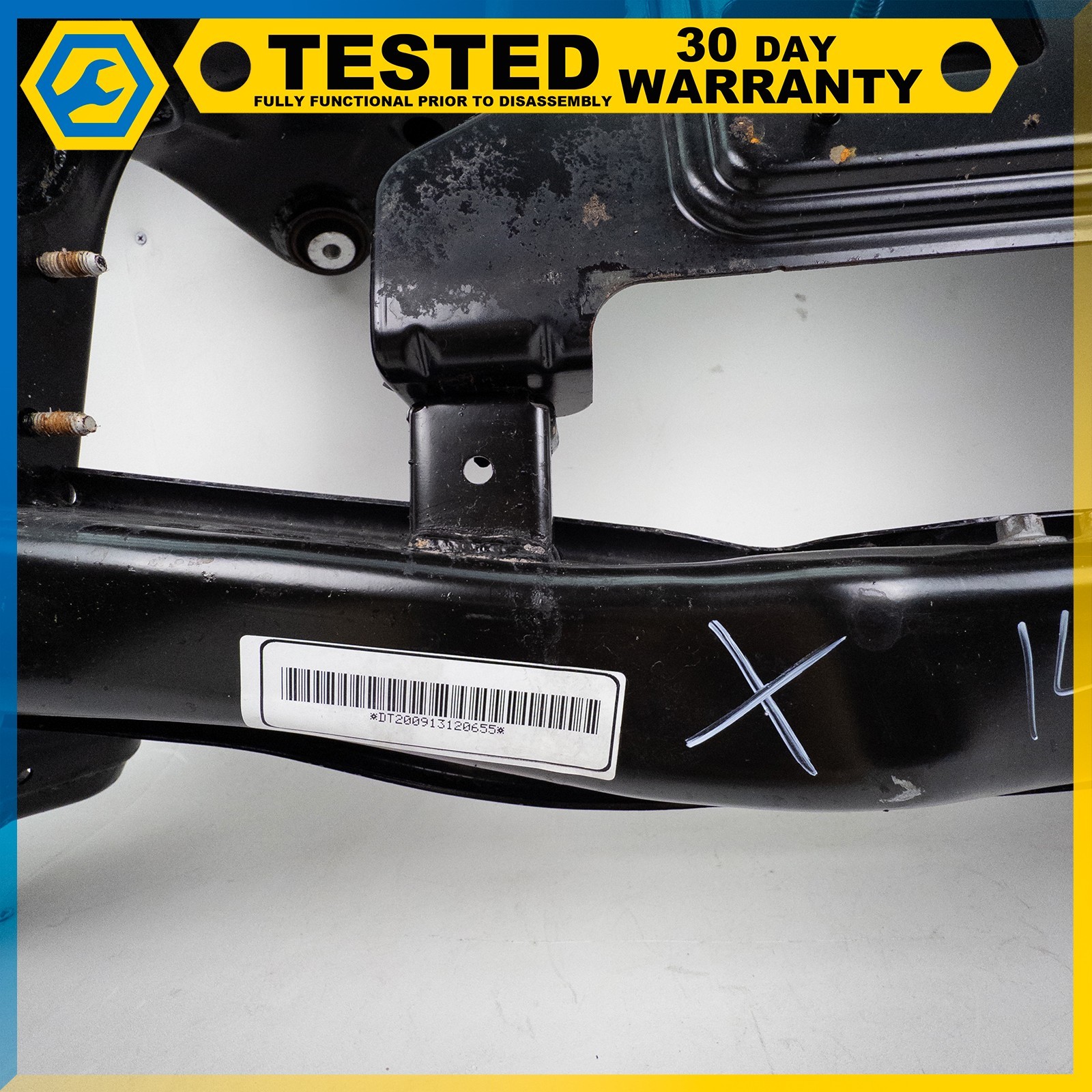 14-24 MASERATI GHIBLI QUATTROPORTE REAR SUBFRAME CROSSMEMBER ASSEMBLY OEM