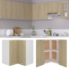 Hanging Corner Cabinet Kitchen Corner Storage Display Cupboard Unit