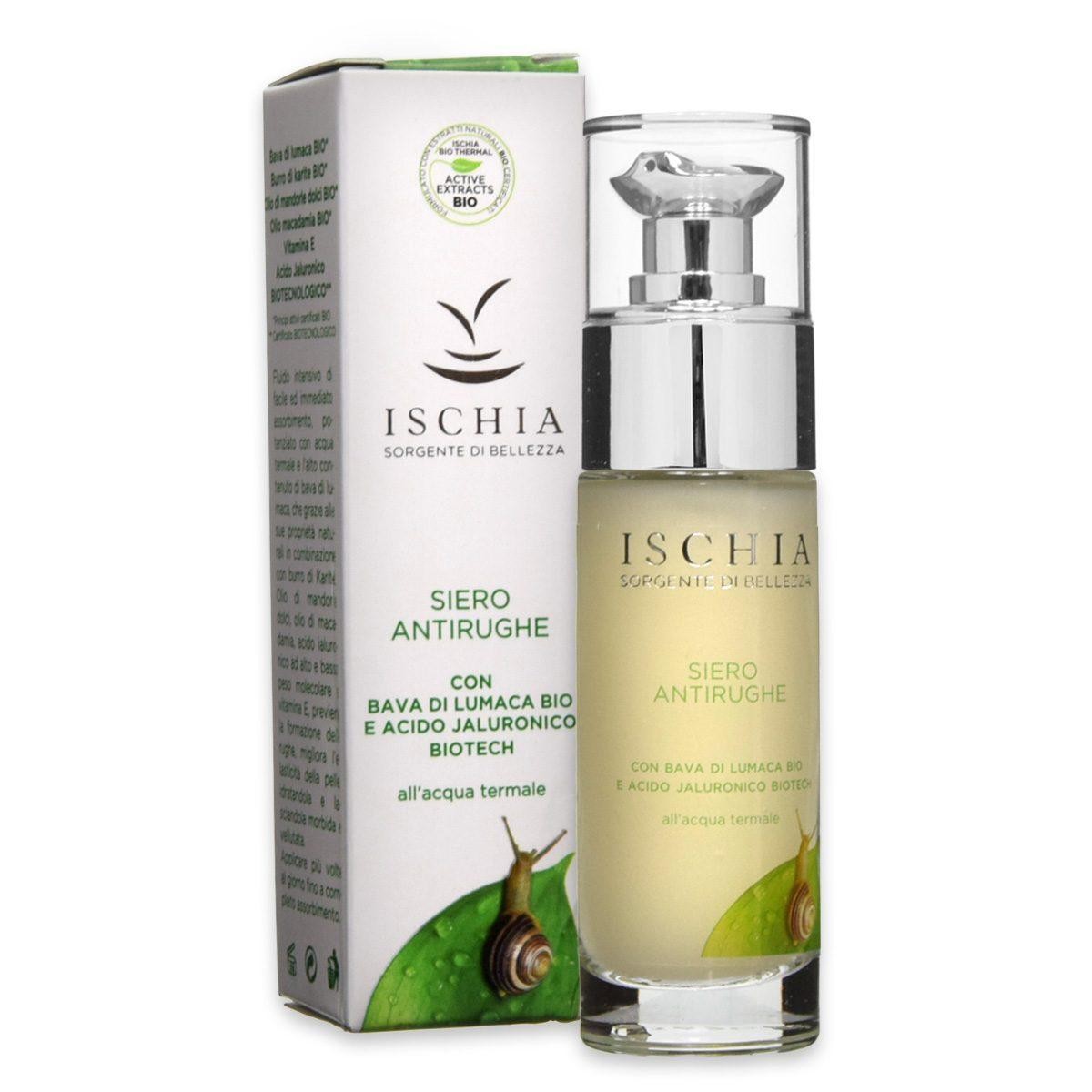 Ischia Siero Antirughe Bava Di Lumaca Bio Rigenerante Idratante 30ml Ischia - 1