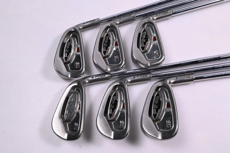 Ping i15 Irons / 5-PW / Blue Dot / Stiff Flex Ping Z-Z65 Shafts - Image 2 of 4