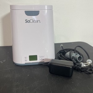 Set of 2 SoClean 2 SC1200 Cleaner Sanitizing Machine with Power Cords & Hoses