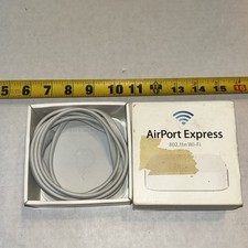 TESTED White Apple Airport Express 802.11n Wi-Fi MC414LL/A model A1392 WORKING